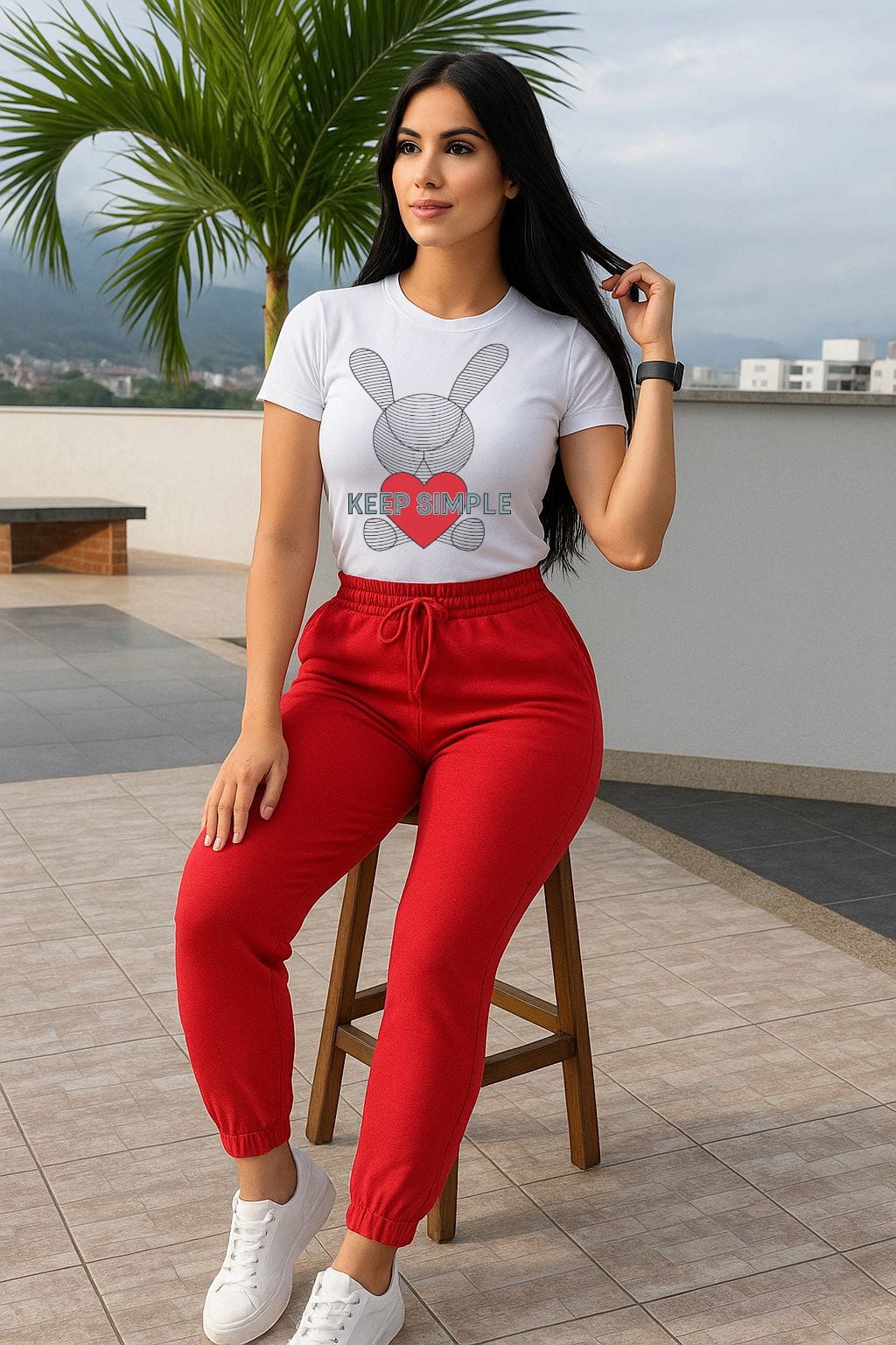 Conjunto Deportivo Mujer “KEEP SIMPLE”