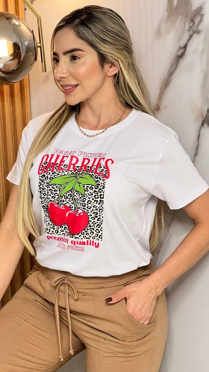 Conjunto bota campana cereza