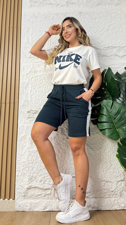 Conjunto bermuda lateral Nike