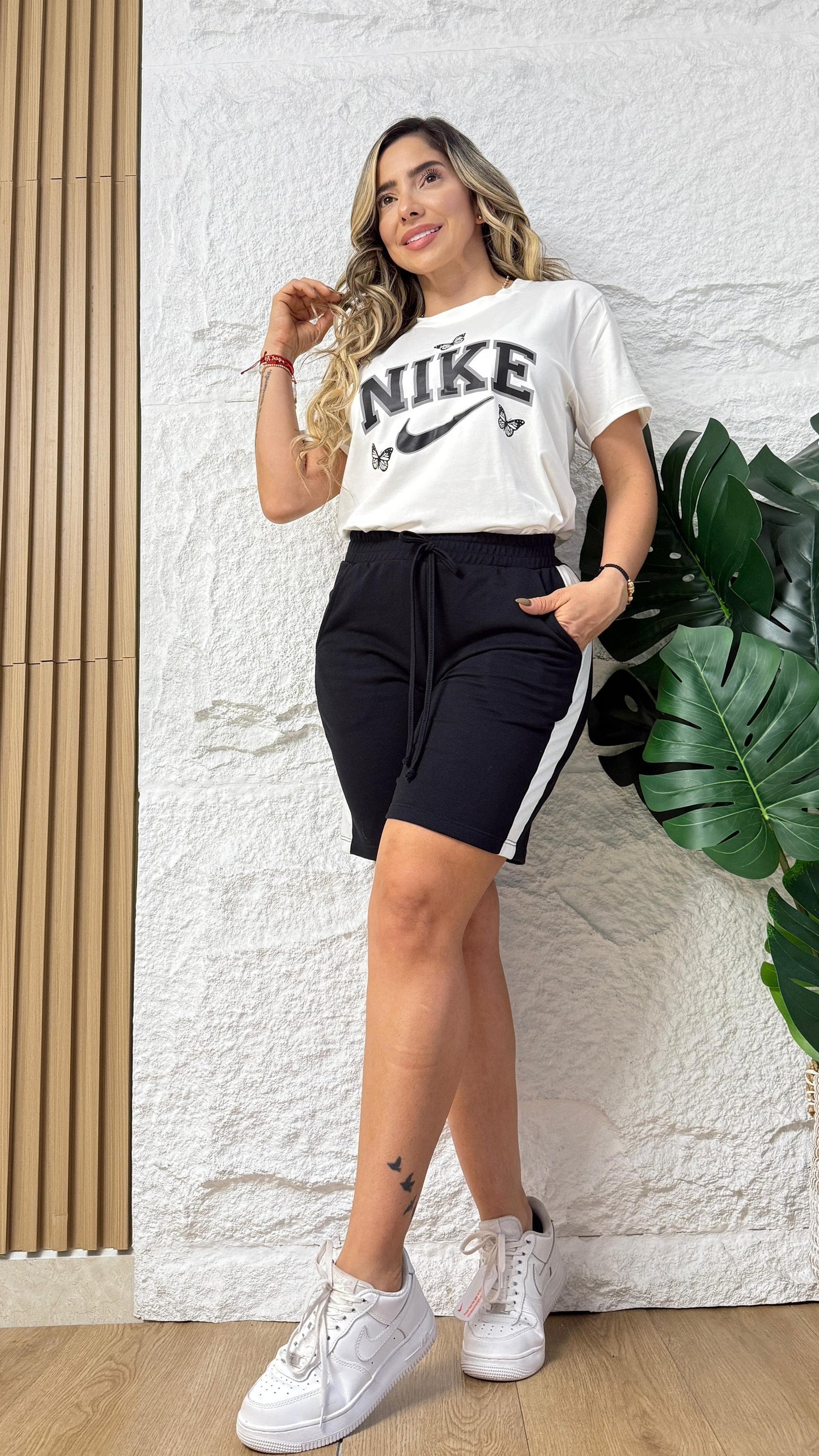 Conjunto bermuda lateral Nike