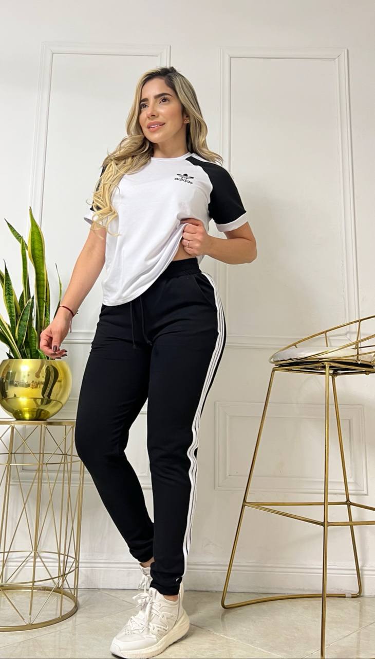 CONJUNTO MANGA RANGLA ADIDAS
