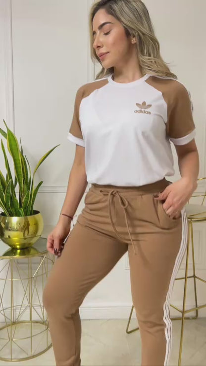 CONJUNTO MANGA RANGLA ADIDAS